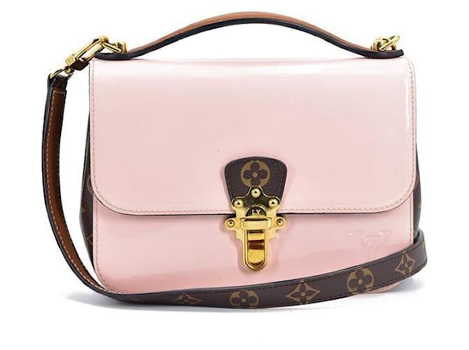 Louis Vuitton 2019 Miroir Vernis Cherrywood BB Pink Leather Patent leather  ref.597232 - Joli Closet