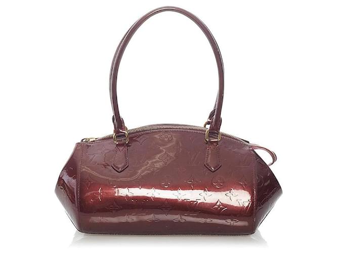 Louis Vuitton Sherwood PM Monogram Vernis Leather Amarante