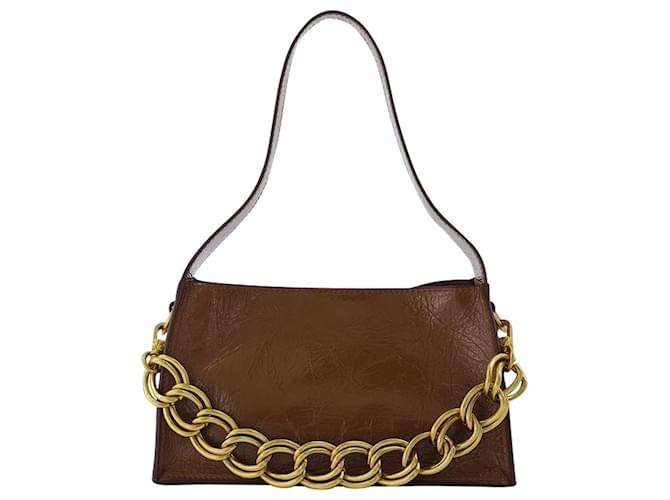 Autre Marque Mini Kesme Bag in Brown Leather  ref.597307