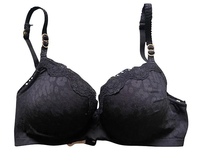 Stella Mc Cartney Stella McCartney Schwarzer BH mit Spitzenbesatz 95D