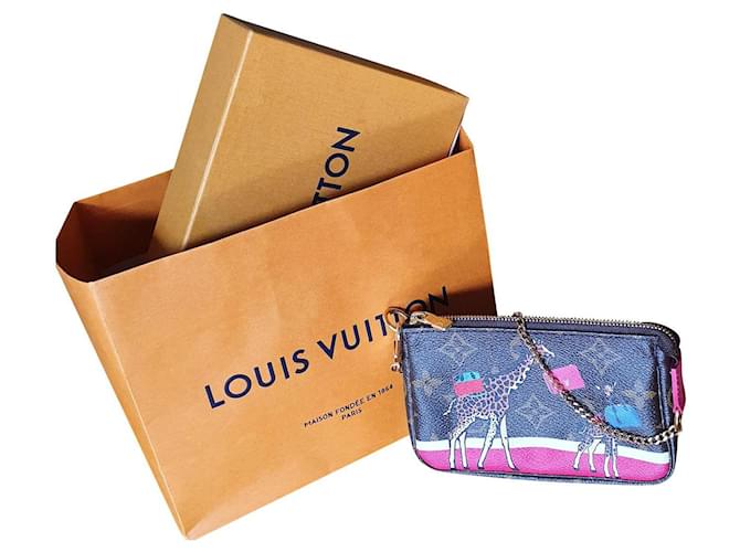 Louis Vuitton Edição Limitada de Natal 2017 Multicor Lona  ref.597512