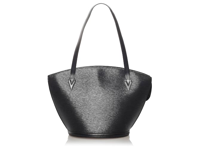 Louis Vuitton Black Epi Saint Jacques GM Long Strap Leather  ref.597670