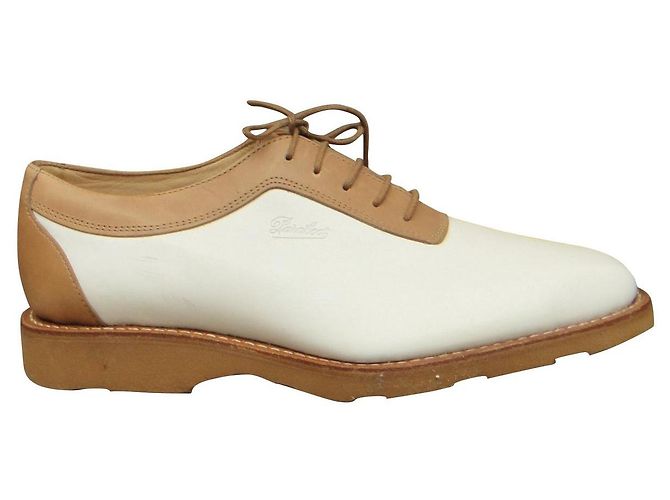 vintage Paraboot derbies p 37 New condition White