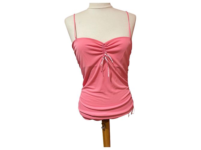 Top Moschino Rosa de Rayon Tamanho 40