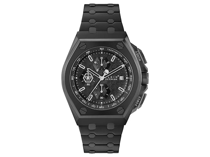 Philipp Plein Plein Extreme Bracelet Watch Black  ref.598336