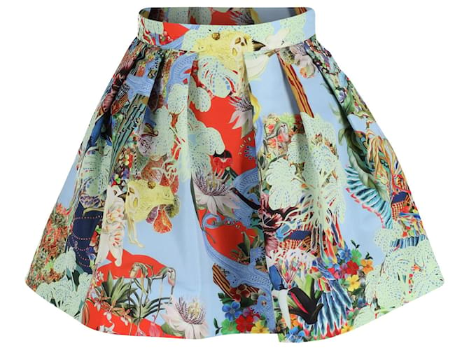 Mary Katrantzou Printed Skirt in Multicolor Polyester  ref.598476