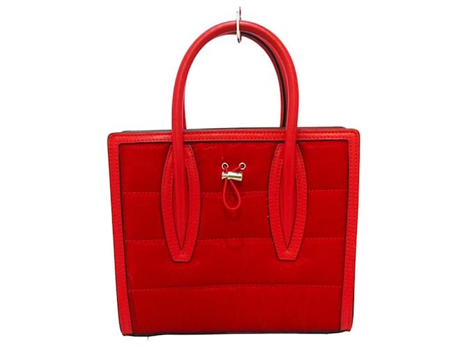 Christian Louboutin Paloma Rot Synthetisch  ref.598545
