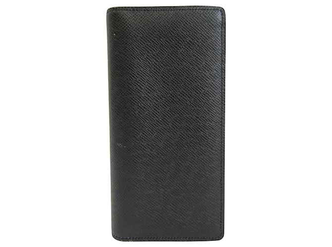 Louis Vuitton Brazza Black Leather  ref.598549