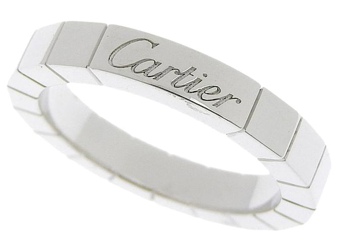 Cartier Lanière Prata Ouro branco  ref.598735