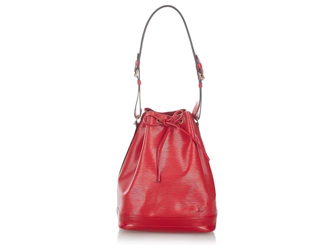 Louis Vuitton Red Epi Noe Leather  ref.598944