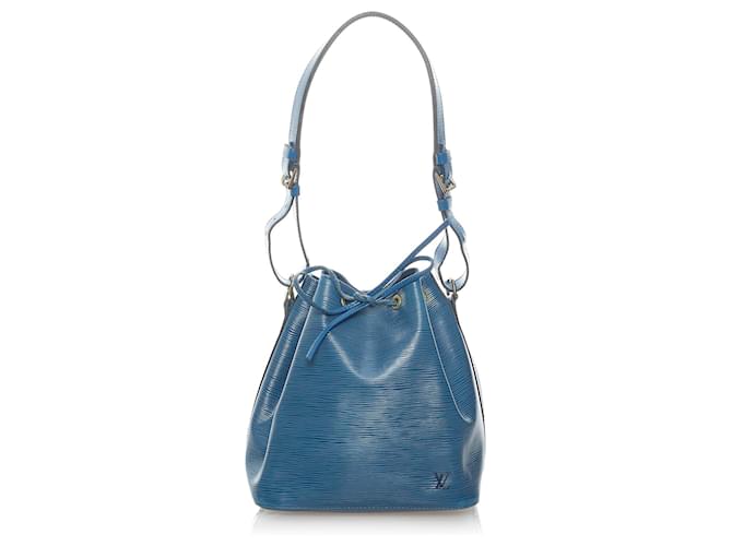 Louis Vuitton Blue Epi Petit Noe Leather  ref.599023