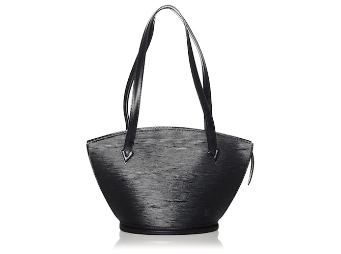 Louis Vuitton Black Epi Saint Jacques PM Long Strap Leather  ref.599081