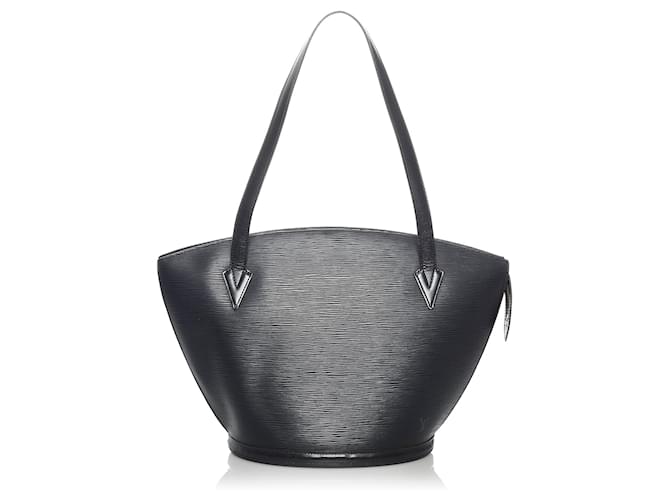 Louis Vuitton Black Epi Saint Jacques GM Long Strap Leather  ref.599193