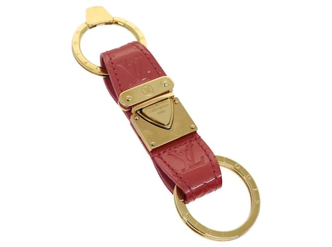 LOUIS VUITTON Vernis Porte Cres vallee Key Holder Pink M91949 LV Auth 29927a Patent leather  ref.600177