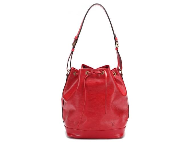Louis Vuitton Epi Noe GM Red Leather  ref.600215