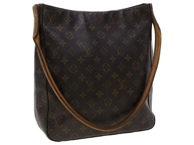 Borsa a tracolla GM Looping con monogramma LOUIS VUITTON M51145 Auth ti646