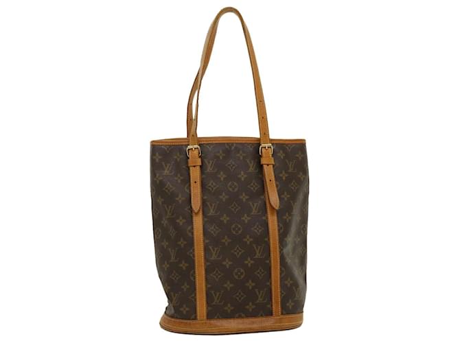 LOUIS VUITTON Monogram Bucket GM Shoulder Bag M42236 LV Auth jk1981 Cloth  ref.600333