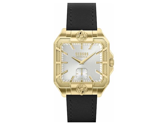 Autre Marque Versus Versace Teatro Strap Watch Golden Metallic  ref.600337