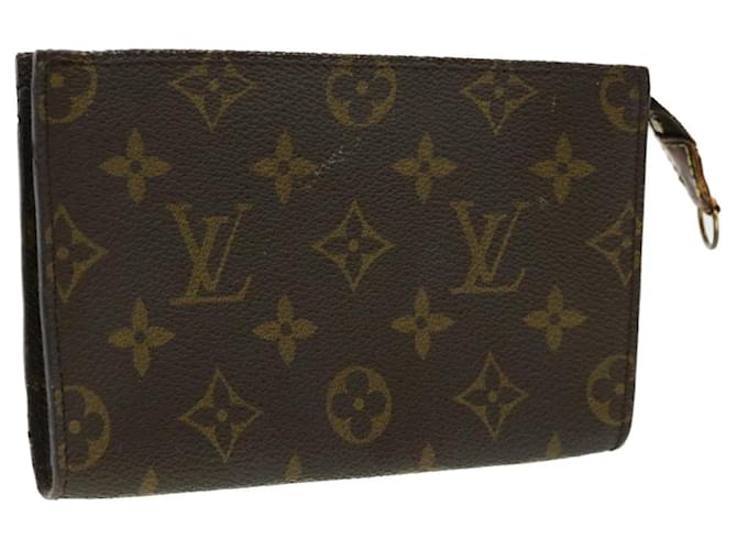 Bucket LOUIS VUITTON Secchio con monogramma PM Custodia per accessori LV Auth ar7251 Tela  ref.600576