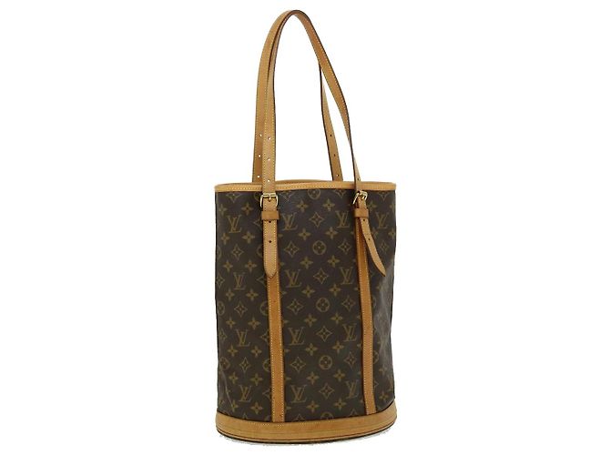 Bucket LOUIS VUITTON Monogramm Eimer GM Umhängetasche M.42236 LV Auth Pt3161
