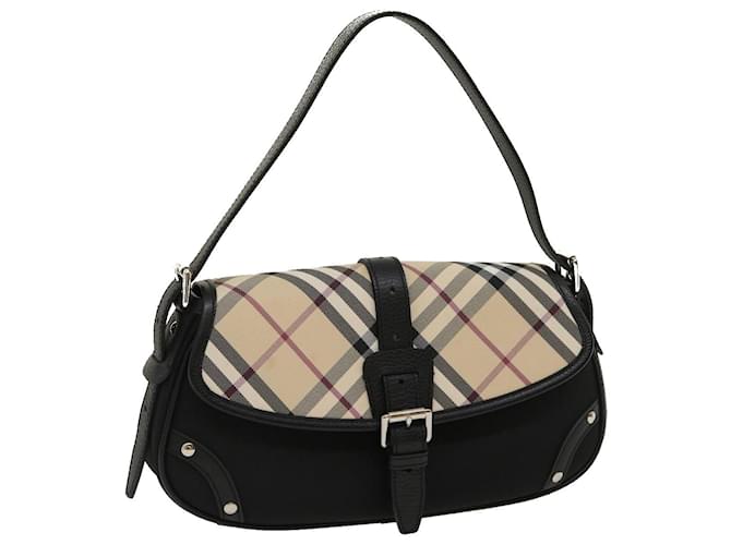 Check Buckle Shoulder Bag