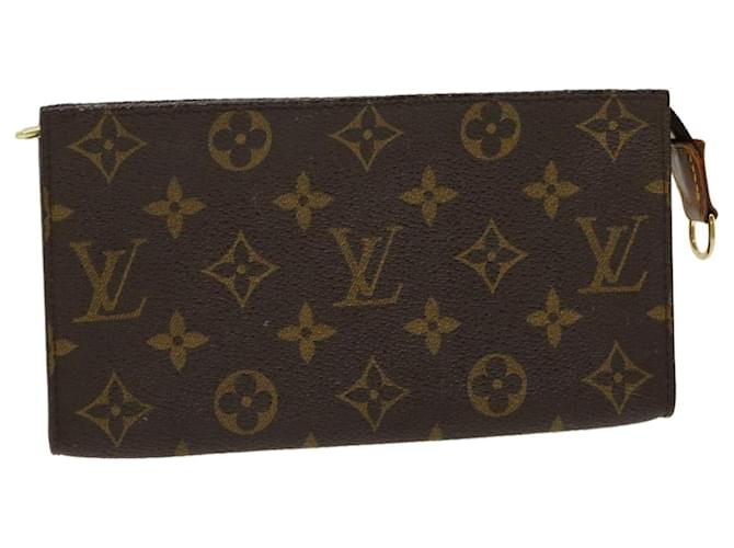 LOUIS VUITTON Monogram Bucket GM Accessory Pouch LV Auth rd2186 Leinwand  ref.600739