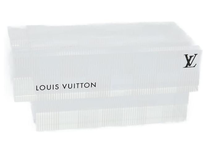 LOUIS VUITTON Hong Kong Landmark Paper weight Clear LV Auth 30063a Glass  ref.600848