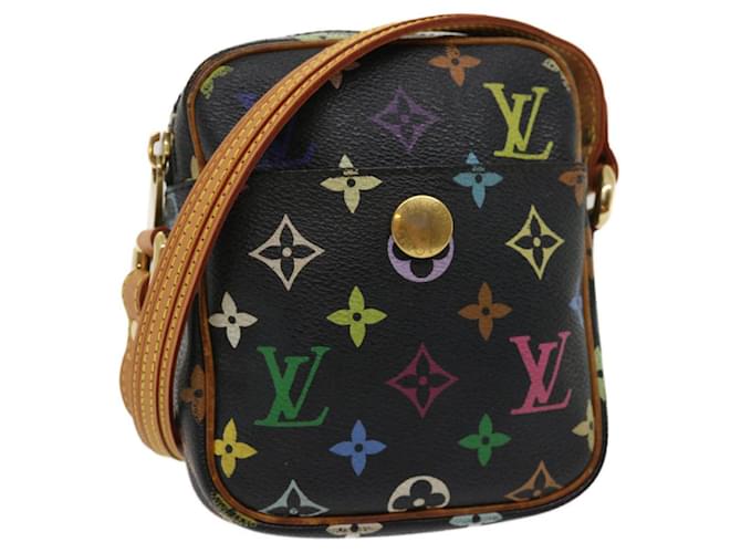 LOUIS VUITTON Monogram Multicolor lift Shoulder Bag Black M40056 LV Auth hs666  ref.600871