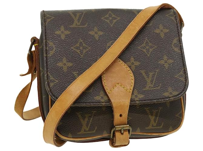 Louis Vuitton Cartouchiere PM Monogram Bag with Dust Bag