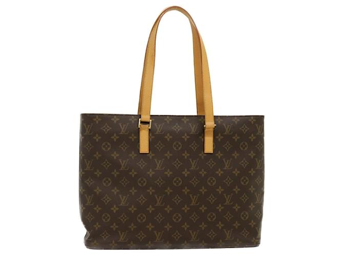 Auth LOUIS VUITTON Luco M51155 Monogram SR0080 Tote Bag Monogram