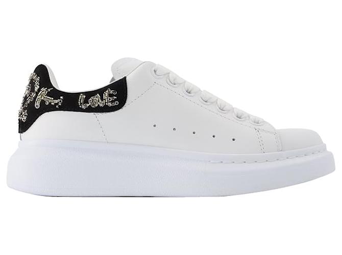 Alexander Mcqueen Oversize sneakers in Black and White Leather Multiple colors  ref.601922