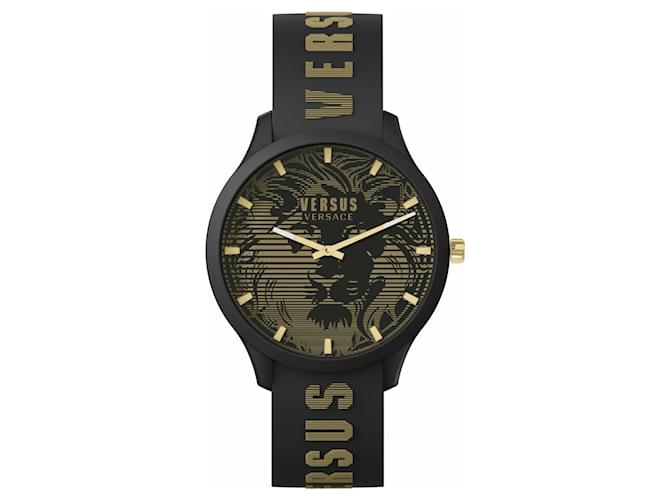 Autre Marque Versus Versace Domus Strap Watch Black  ref.602050