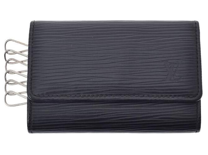 Louis Vuitton Multiclés Black Leather  ref.602141