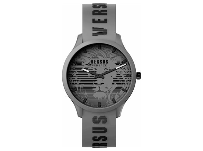 Autre Marque Versus Versace Domus Strap Watch Grey  ref.602191