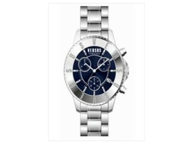 Autre Marque Versus Versace Tokyo Chrono Bracelet Watch Metallic  ref.602210