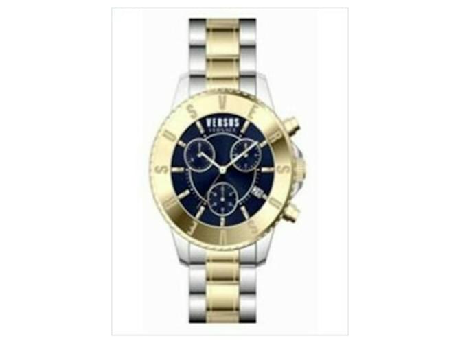 Autre Marque Versus Versace Tokyo Chrono Bracelet Watch Metallic  ref.602216