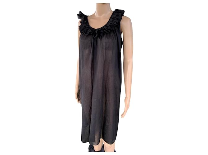 Day Birger & Mikkelsen Dresses Black Cotton  ref.602290