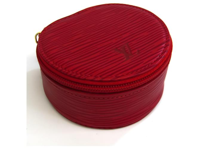 Louis Vuitton Ecrin Red Leather  ref.602413