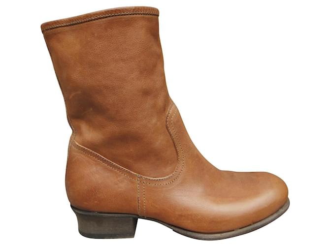 Fiorentini+Baker Fiorentini + Baker p boots 36 Light brown Leather  ref.602757