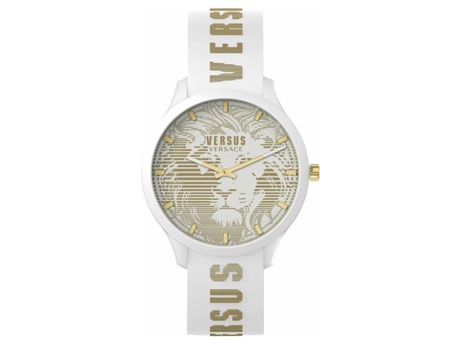 Autre Marque Versus Versace Domus Strap Watch White  ref.603129
