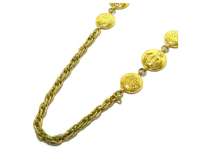 Chanel Dourado Metal  ref.603193