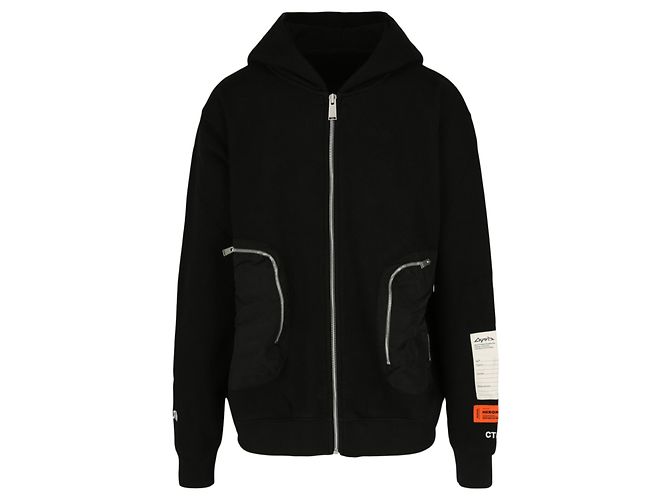 Heron Preston Herren-Hoodie mit Reißverschluss
