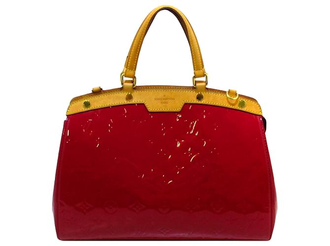 Louis Vuitton Brea MM Vernis Handbag - Yellow