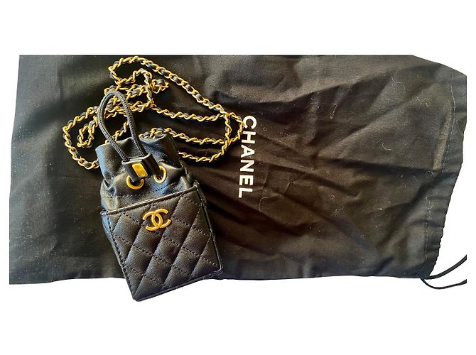 Trendy CC Microbolso de colección de Chanel Negro