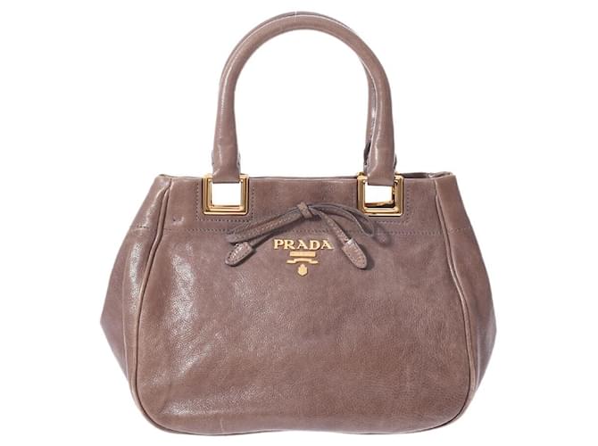 Prada Brown Leather  ref.603991