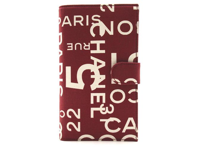 Chanel rue cambon 19 cartera Roja