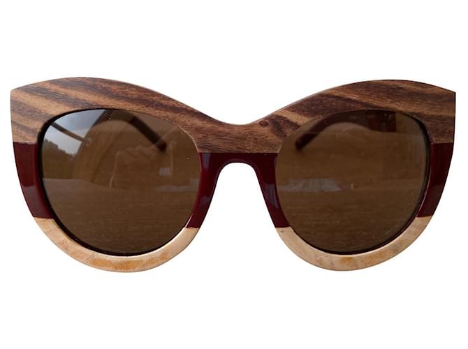 3.1 Phillip Lim sunglasses Brown Plastic  ref.604483