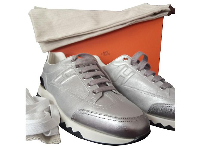 Constance Hermès Weg Silber Ziege