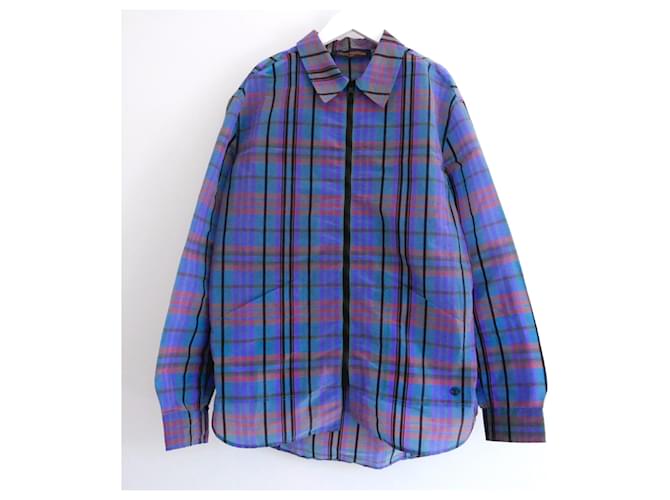 Louis Vuitton SS17 Rucksack-Shirt Mehrfarben Polyamid  ref.604957
