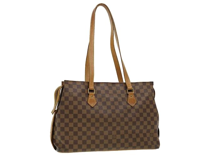 LOUIS VUITTON Damier Ebene Colombine Tote Bag M99037 Auth ar LV7257  ref.605141